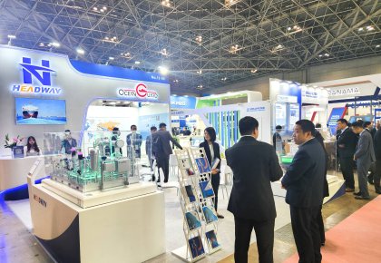 海德威亮相日本海事展 碳循环产品生态备受青睐