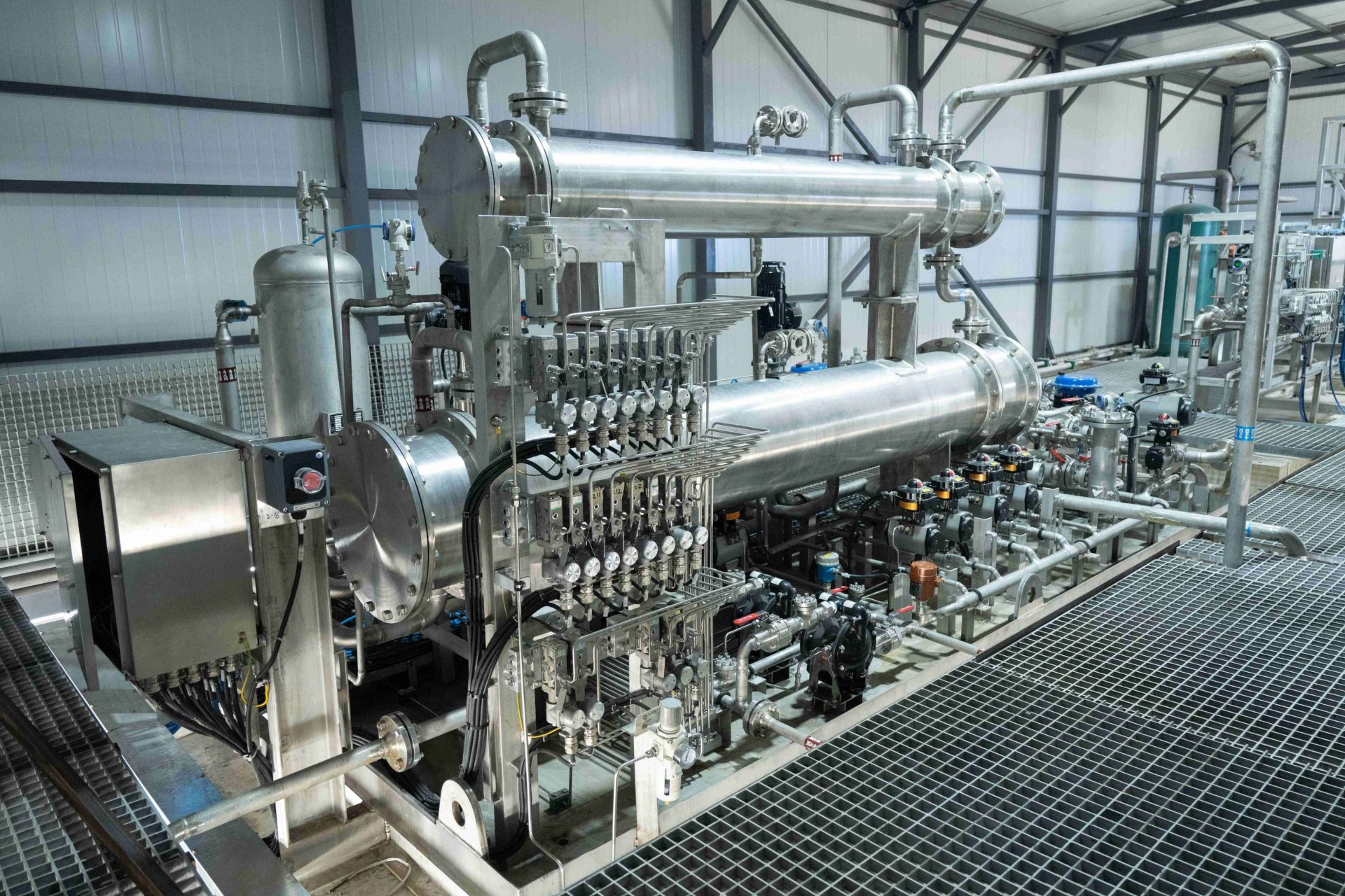 图为海德威甲醇燃料供给模块 图为海德威甲醇燃料供给模块